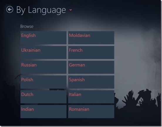 Online Radio Free - By Language station search