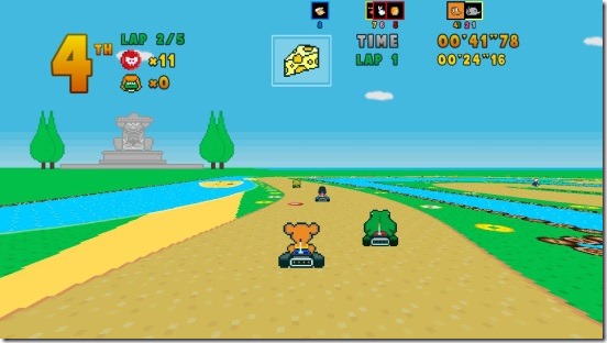 Poppy Kart - gameplay