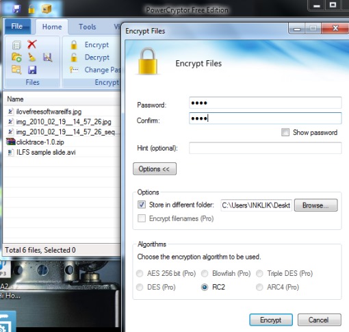 PowerCryptor Free Edition- file encryption software