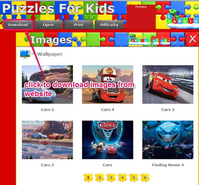 Puzzles For Kids- download images