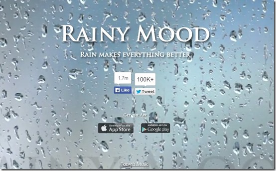 Rainy Mood-help with sleep-home page