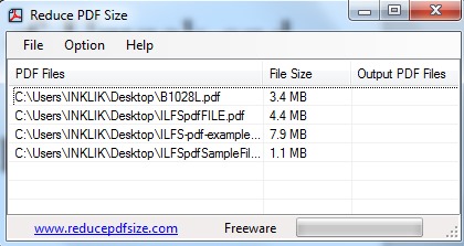 Reduce PDF Size- add pdf files