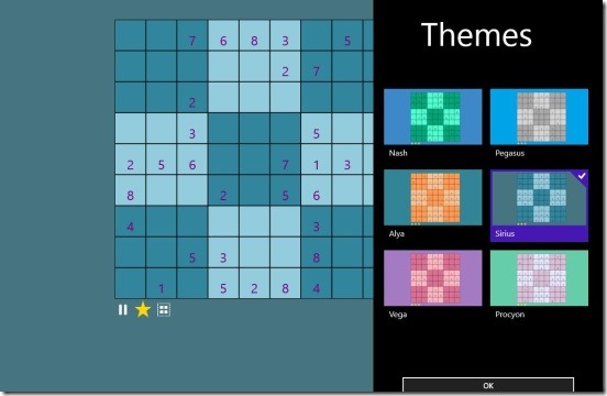 SUDOKU -  themes