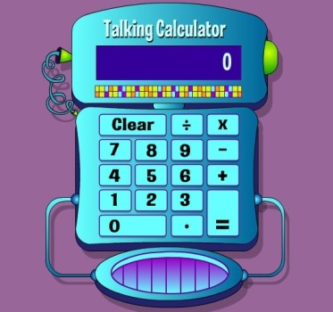 Talking Calculator-kids calculator-interface