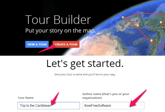 google tour builder sign in