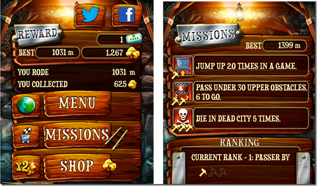 Rail Rush Scores And Missions