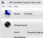 Windows 8 tutorial - BB FalshBack Express Recorder's icon