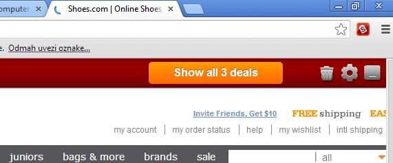 chrome coupons dealfinder