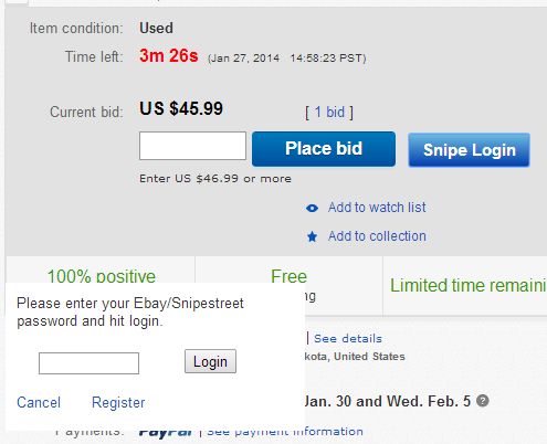 chrome ebay extension auto bidding