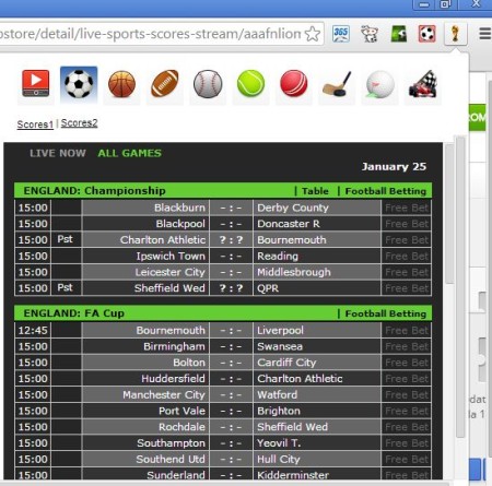 Soccer Live Scores  Latest Results & Fixtures