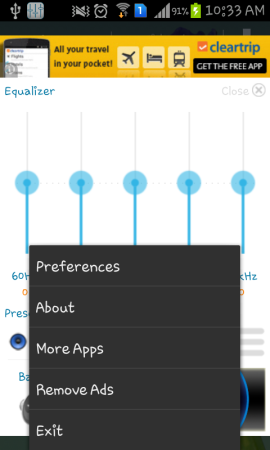 Music Equalizer on Android