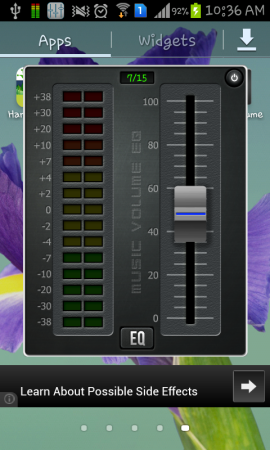 Music Volume EQ for Android