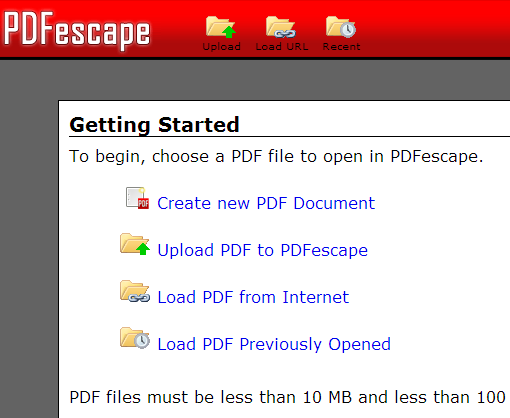 docs pdf chrome extensions viewing PDF  pdfescape