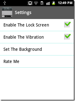 free android lock app