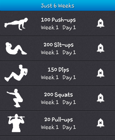 workout app for android