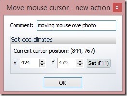 Auto Click Typer - adding a mouse move operation