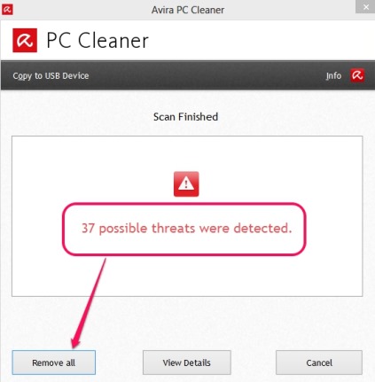 Avira PC Cleaner- free malware removal tool