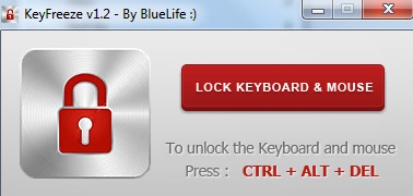 BlueLife KeyFreeze- interface