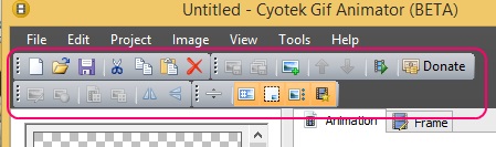 Cyotek Gif Animator - tools
