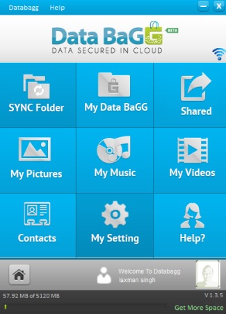 DataBagg- online cloud storage