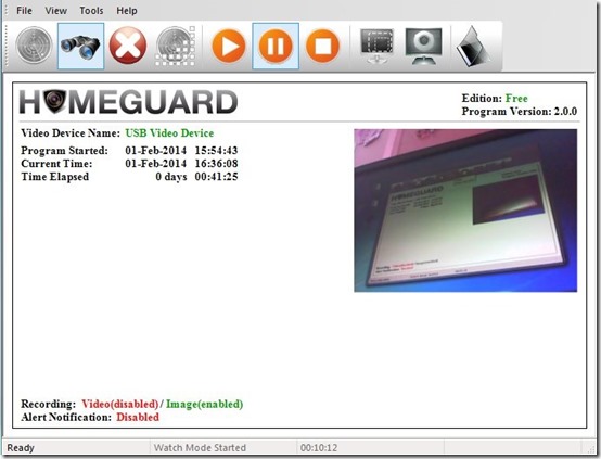 HomeGuard free-motion detection software-icon