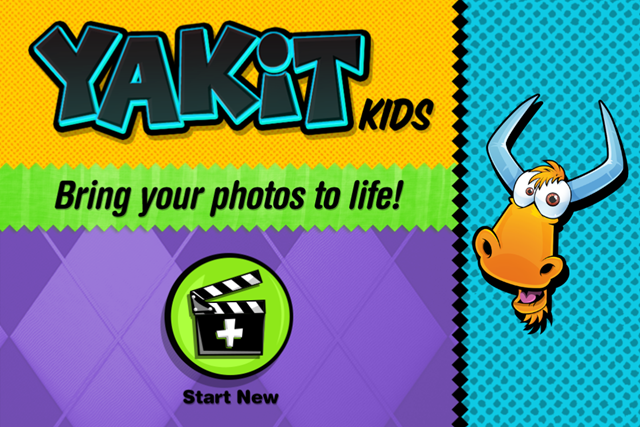 Free iPhone Fun App To Make Funny Animated Videos: YAKiT Kids
