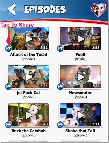 Talking Tom Cat And His Friends' Episodes