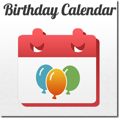 Birthday Reminder App Logo