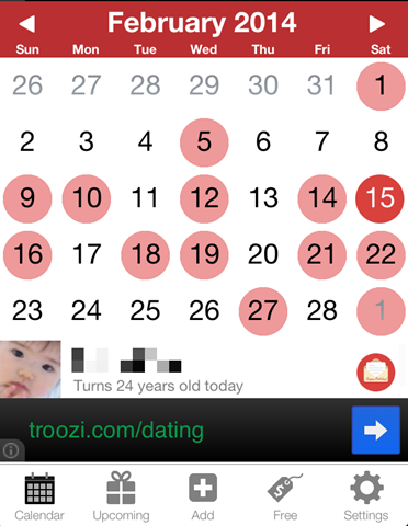 Birthday Reminder App