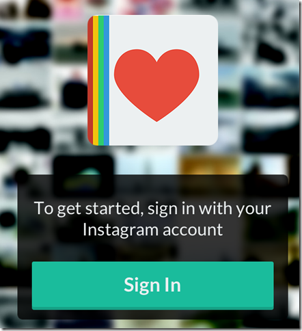 Instagram App Instaliker Home Screen