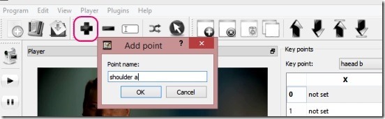 KPEdit.jpg - adding points and tool bar