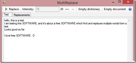 MultiReplace - formatted text