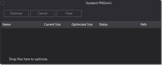 PNGmini main interface