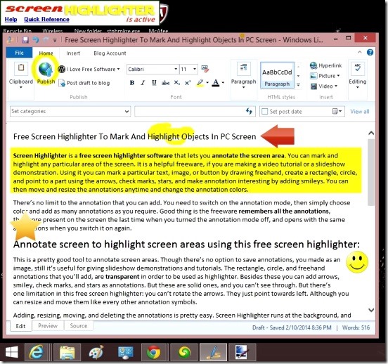 Screen Highlighter - highlighter