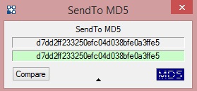 SendTo MD5