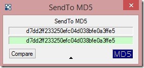 SendTo MD5