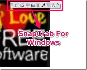 SnapCrab interface