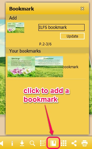 add a bookmark
