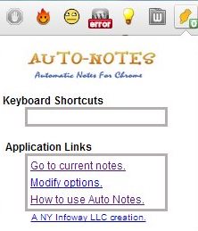 auto notes icon