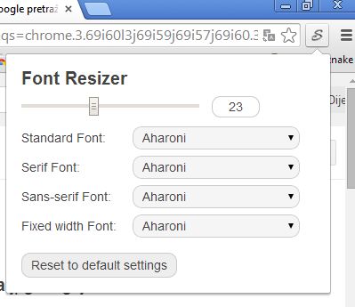 chrome increase font size extensions-3