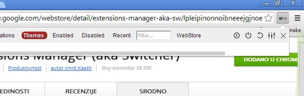chrome theme management extensions my chrome manager3