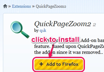 install QuickPageZoom2
