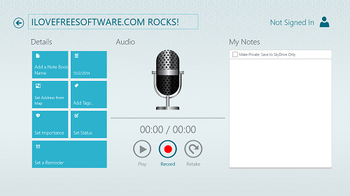 work notes pro recorder