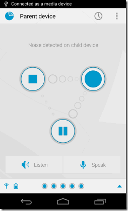 Dormi Noise on Child Device