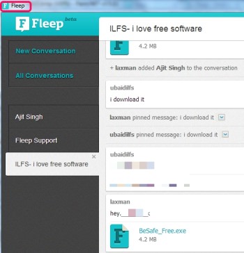 Fleep- free communication tool