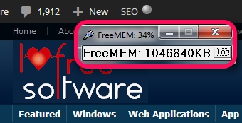 FreeMEM- view Free RAM