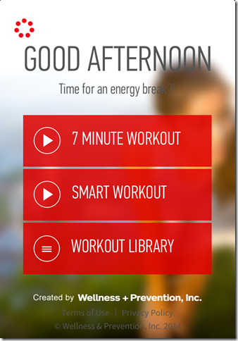 The Johnson & Johnson Official 7 Minute Workout App