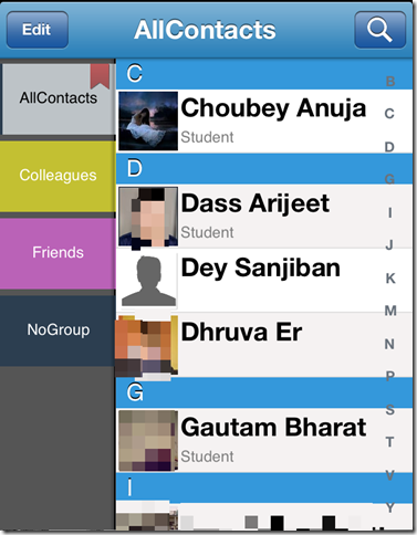 Group Contact Lite