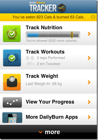 Tracker By DailyBurn