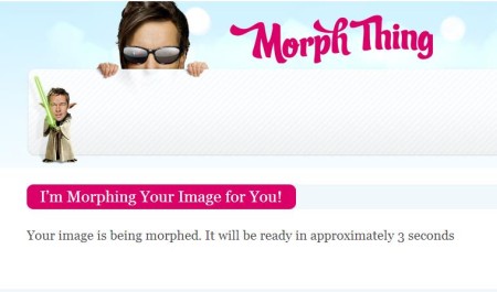 Morph Thing-free photo morphing